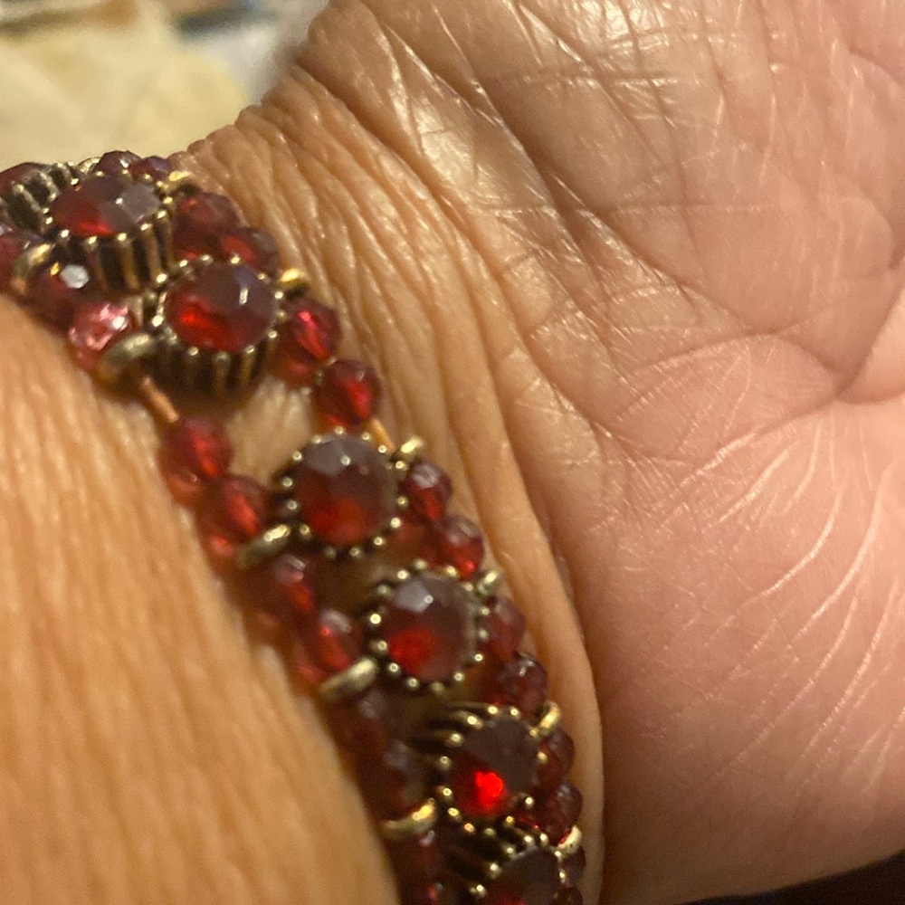 Radiant Ruby Red Bracelet